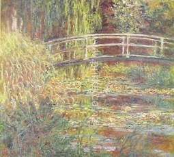Japanese Bridge at Giverny by Claude Monet