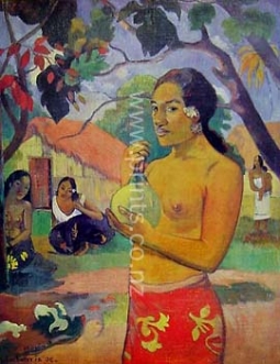 Ea Haere Ai Oe by Paul Gauguin