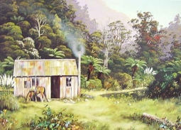 Bushman's Hut by Jeanette Blackburn