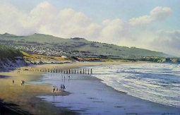 St Clair Beach by Graham Brinsley
