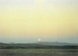 Moonrise on the Maniototo by Grahame Sydney