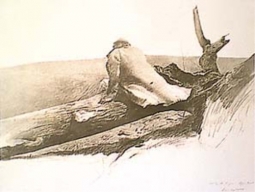 Study for 'April Wind' by Andrew Wyeth