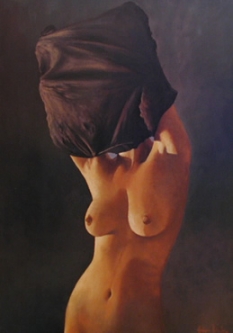 Standing Nude by Graham Brinsley