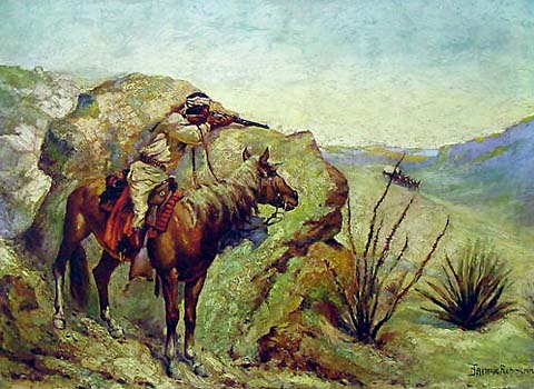 The Apache by Frederic Remington: New Zealand Fine Prints