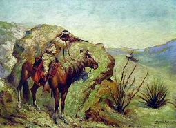 The Apache by Frederic Remington