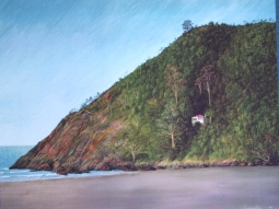 Onetangi Bach, Waiheke Island by Justin Summerton