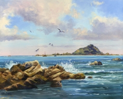 Island Bay island by Ernest Papps