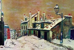 Winter Scene by Maurice Utrillo