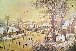Winter Scenery by Pieter Brueghel