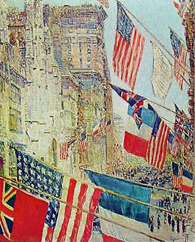 Allies Day, May 1917 by Childe Hassam: New Zealand Fine Prints