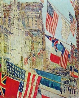 Allies Day,  May 1917 by Childe Hassam