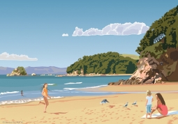 Kaiteriteri Beach by Terry Moyle and Rosie Louise