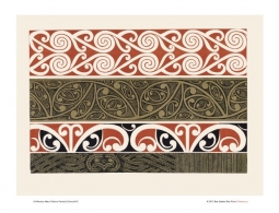 Design 12 from Maori Patterns by JH Menzies