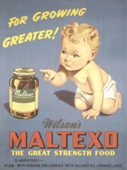 Maltexo Vintage Advertising Poster