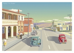 Art Deco Ranfurly Print by Rosie Louise and Terry Moyle