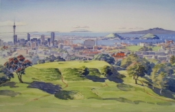 Auckland From Mount Eden by Bill MacCormick