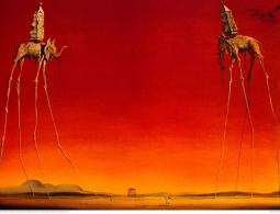 Les Elephants by Salvador Dali