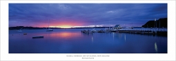 Panoramic Poster of Russell Harbour, Bay of Islands