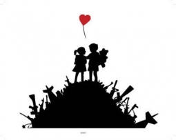 Children of the War (Love) by Banksy