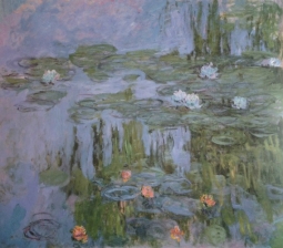 Print of Nympheas 1913 by Claude Monet