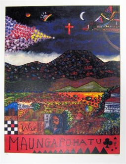 Maungapohatu Limited Edition Print by Alan Taylor