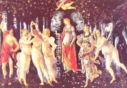 Botticelli La Primavera Print (Medium)