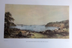View of the lower Harbour of Otago from Port Chalmers by C. H. Kettle