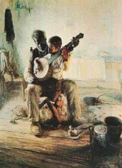 Banjo Lesson by Henry Tanner