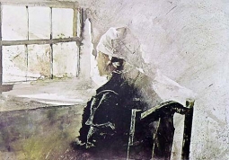 Mrs Kuerner by Andrew Wyeth