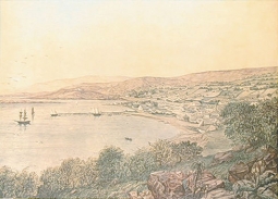 Dunedin 1858 by J. Bunney
