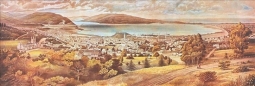 Dunedin Panorama 1894 by Robert Hawcridge