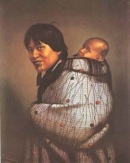 Print of "Ana Rupene & Child" by Gottfried Lindauer