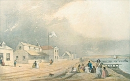 Barrett's Hotel 1843 by Samuel Brees