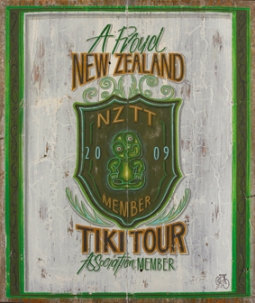 Tiki Tour Badge by Jason Kelly