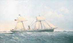 Screw Steamship Egmont by Thomas Dutton