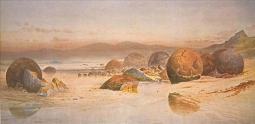 Moeraki Boulders by John Scott