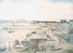 Tauranga 1886 by Edmund Gouldsmith