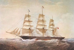 The Clipper Ship Lancashire Witch by Thomas Dutton