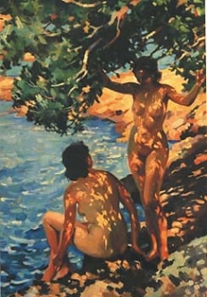 Pohutukawa Rina by Evelyn Page