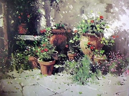 Potted Garden by Peter Beadle