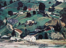 Whakapirau (Signed Print) by Dick Frizzell