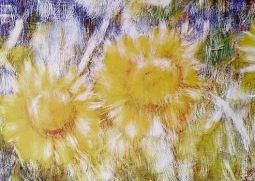 Sunflowers by Christian Rohlfs