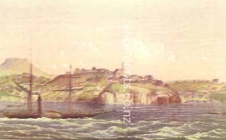 Auckland 1852 by W.L. Walton