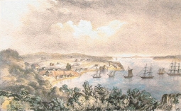 Commercial Bay 1842 by P. Gauci