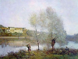 Ville d'Avray by Jean-Baptiste Corot